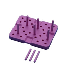 Pini ceramici roz 20 buc
