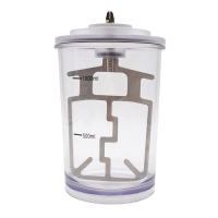 Bol mixare 1000 ml pentru Vacuum mixer DS800