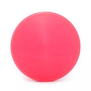 Disc PMMA pink 98x25 mm