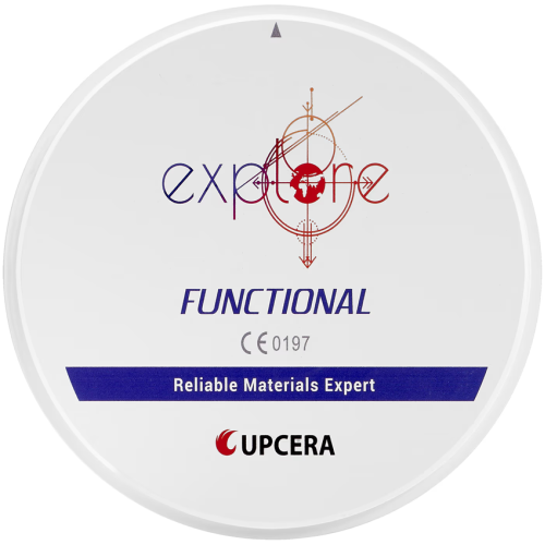 Disc zirconiu UPCERA TT EXPLORE MULTILAYER Functional A1 95x16 mm