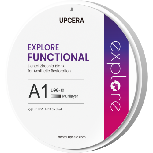 Disc zirconiu Upcera EXPLORE Functional ML A1 98x20 mm