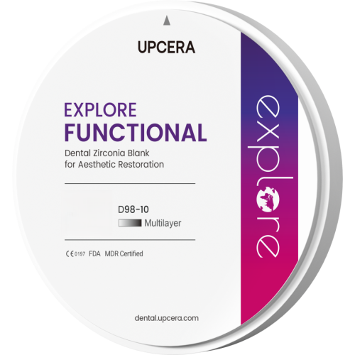 Disc zirconiu Upcera EXPLORE Functional ML BL2 98x20 mm