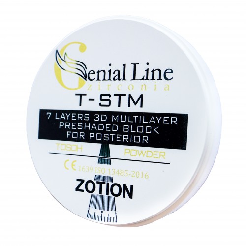 Disc zirconiu GL T-STM BL1 98x20 mm