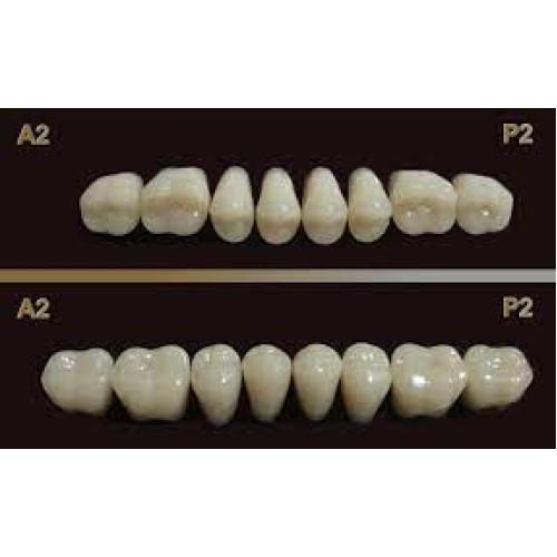 Dinti compozit grup lateral B2