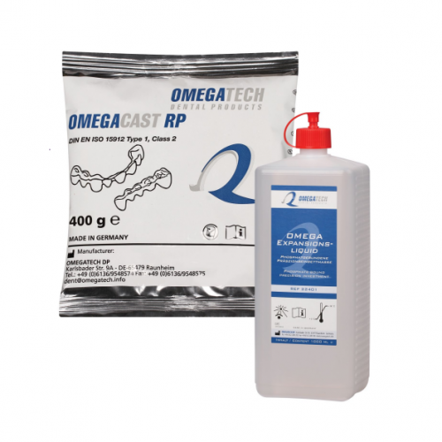 SET Masa ambalat OmegaCast RP 20 kg + 4 L lichid