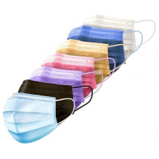 Set 50 buc masti de protectie, 3 straturi, negru Set 50 buc masti de protectie, 3 straturi, negru