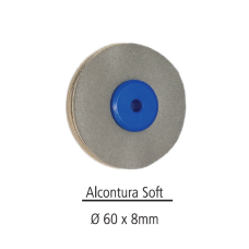 Panza luciu din bumbac siliconat ALCONTURA Ø 60 x 8mm